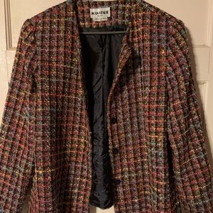 Joan Leslie tweed blazer
